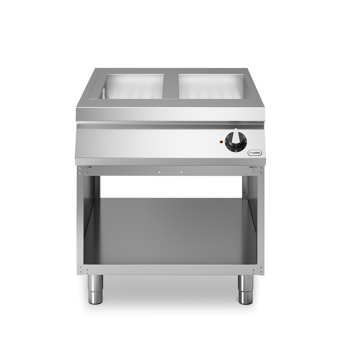 Elektrische Bain-Marie ROC 110/80 4,4 kW Fach mit Türen