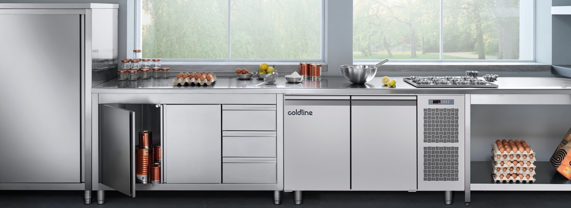 Tuls Edelstahlmöbel Profiküche