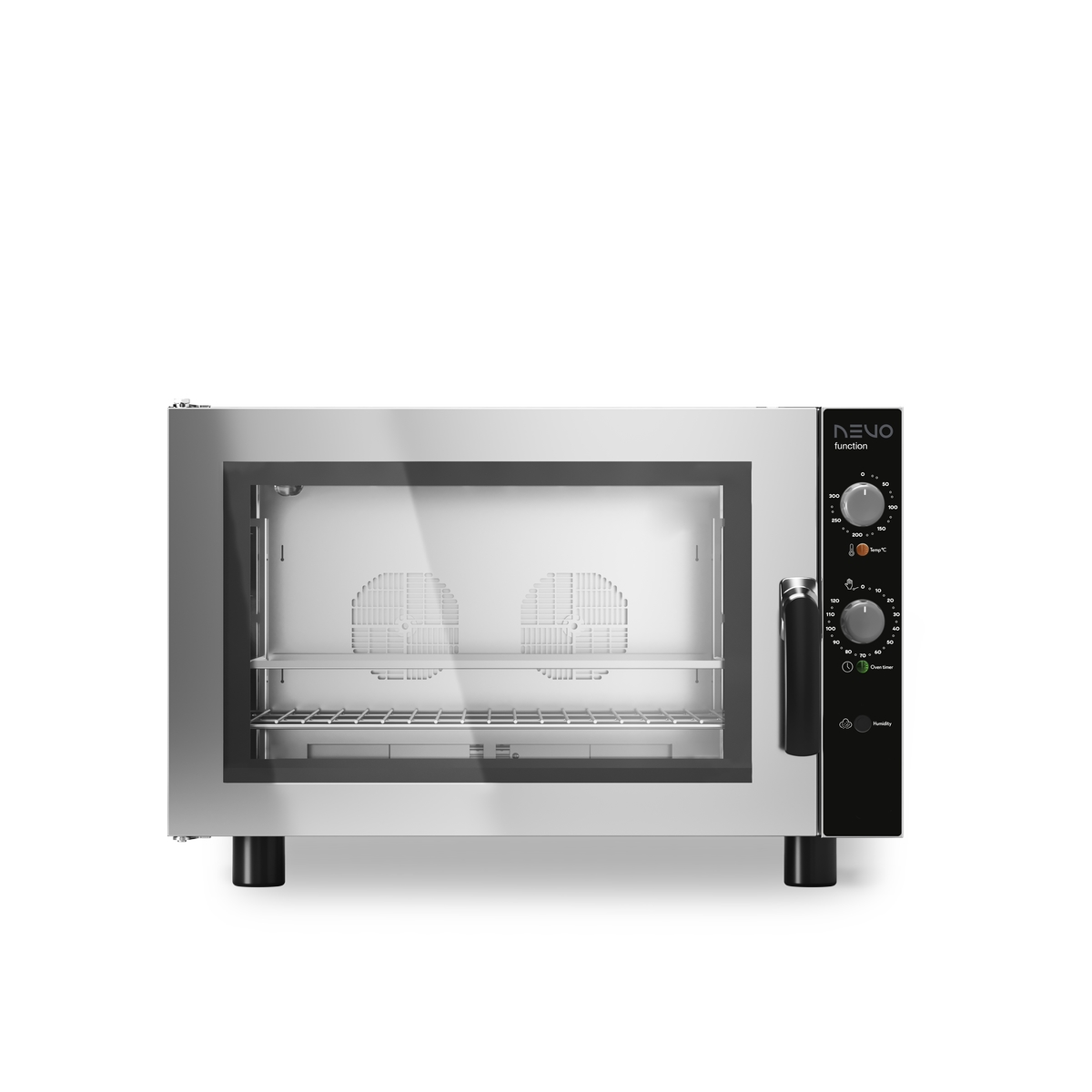 Nevo GEU411 elektromechanischer Heissluftofen 4 Bleche GN 1/1 mit Schwenktür