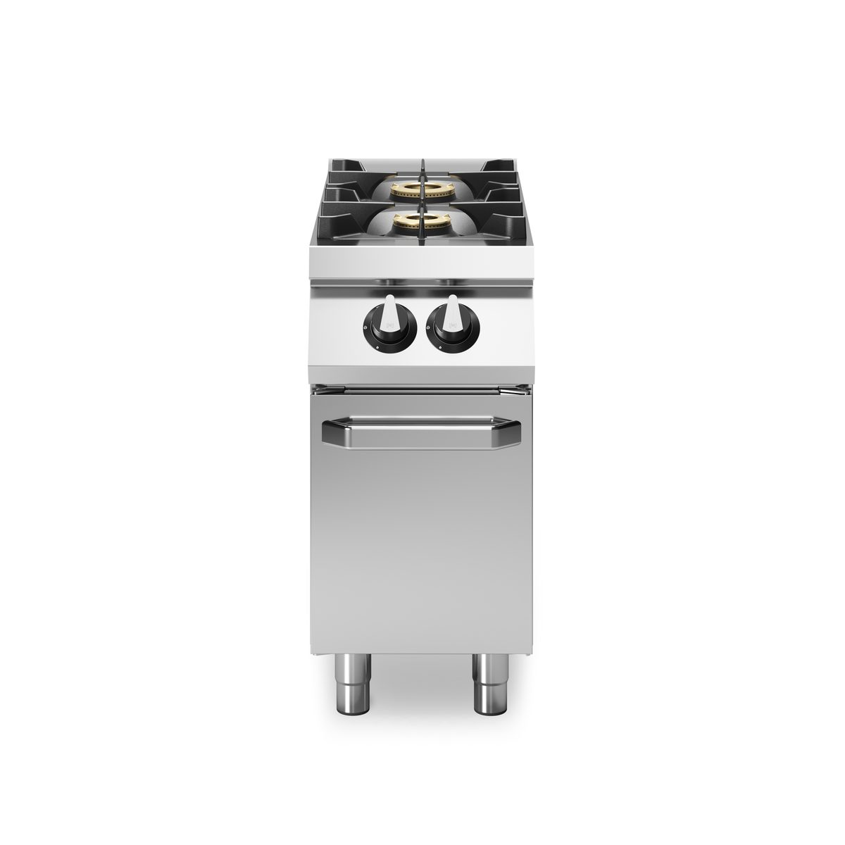 Gepresste ROC 90/40 2-Flammen-Gaskochmulde 16 kW offenes Fach