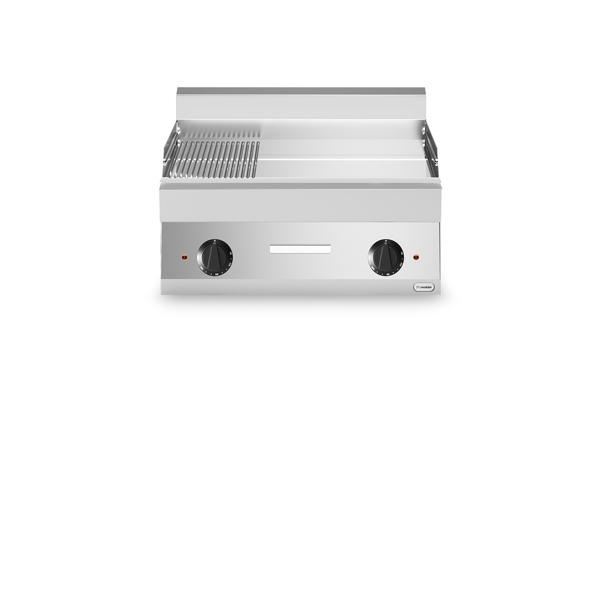 Frytop electric FUN 65/70 Chromplatte 2/3 glatt 1/3 gerillt 9 kW top