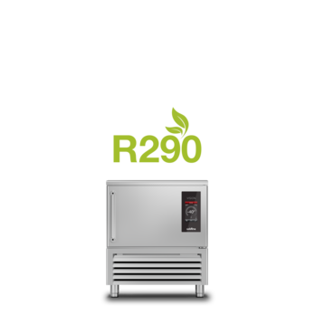 Coldline | Vision NUVO | Multifunktions-Schockfroster | 6 Bleche GN 1/1 / EN 60x40 | -40°+85°C | R290 | steckerfertig