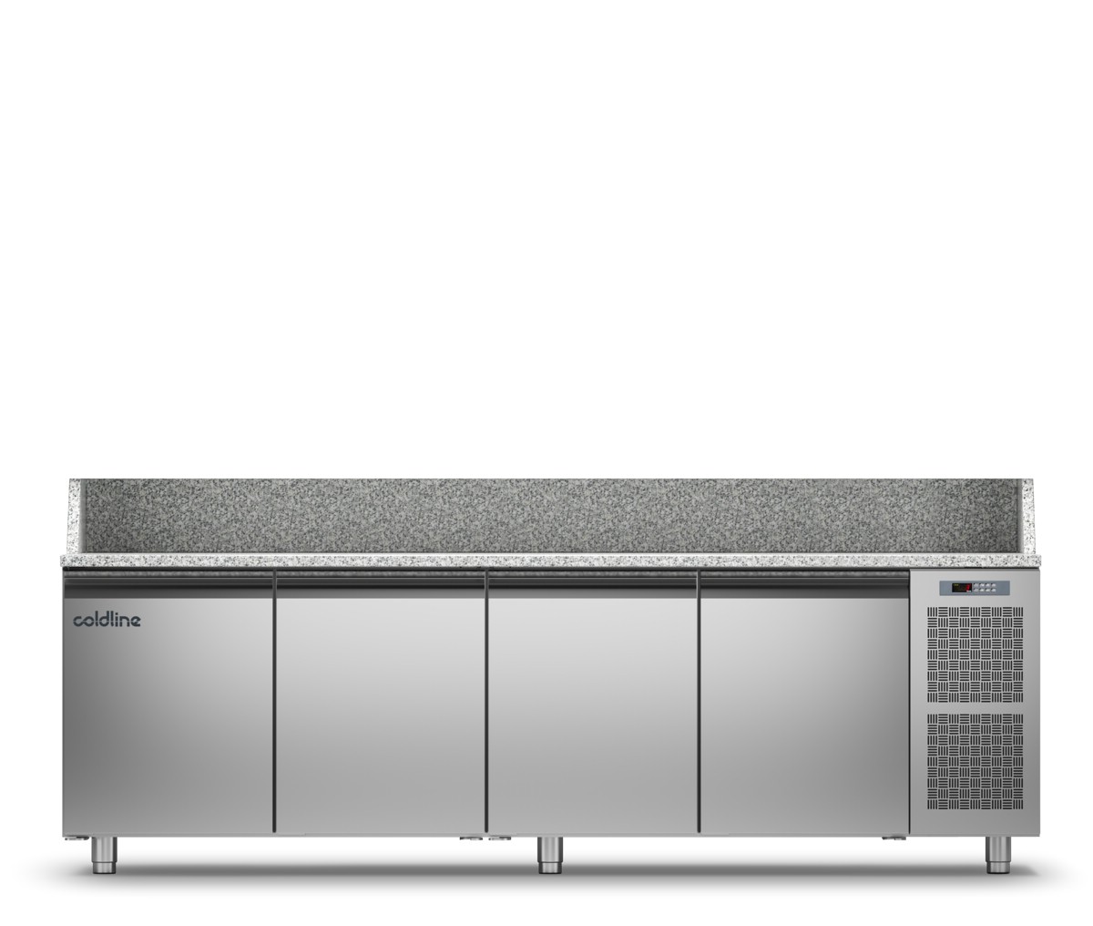 picture_Kühltisch Pizza EN 4T -2°+8°C mit Granitplatte h.710 mm