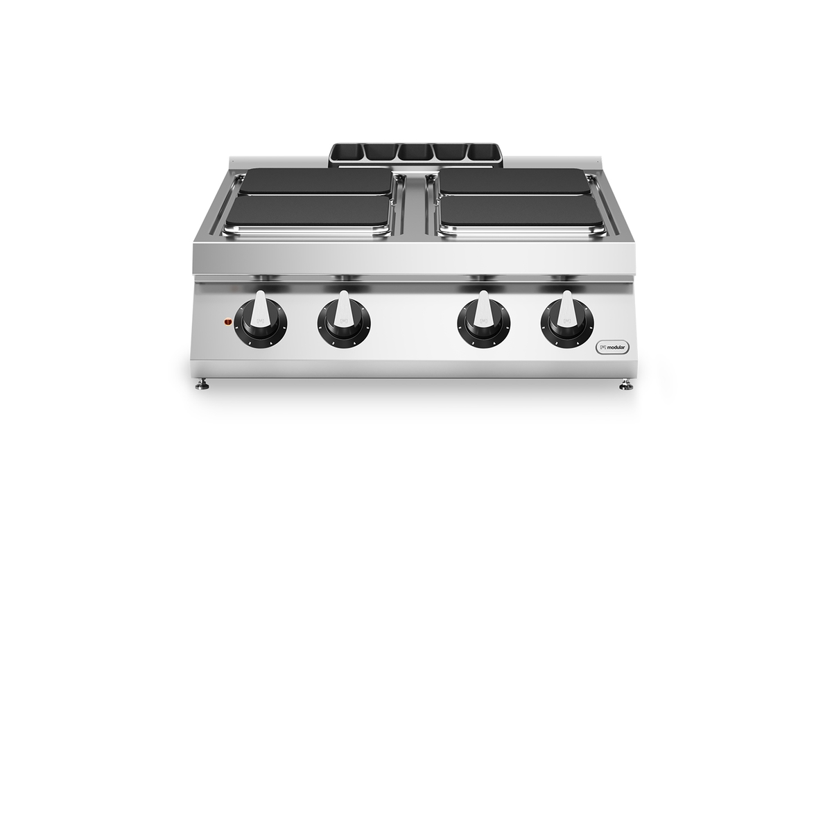 ROC 70/80 Elektroherd 4 quadratische Platten 10,4 kW oben