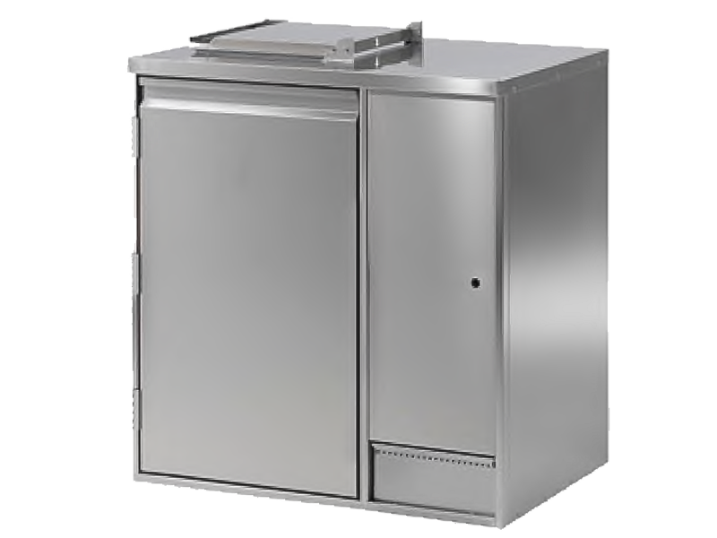 Hoffman Konfiskatkühler 1-120-ZK-I Zentralkälte mit I-Fach R134a 1x 120L