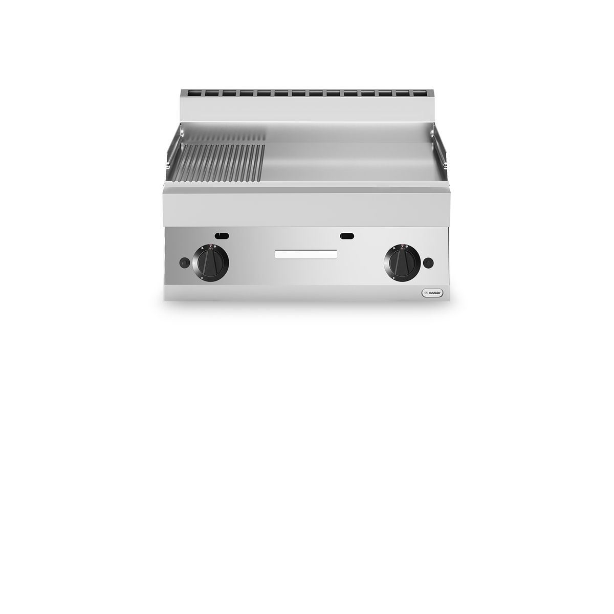 Frytop Gas FUN 65/70 2/3 glatt 1/3 Rillenplatte 11,4 kW oben