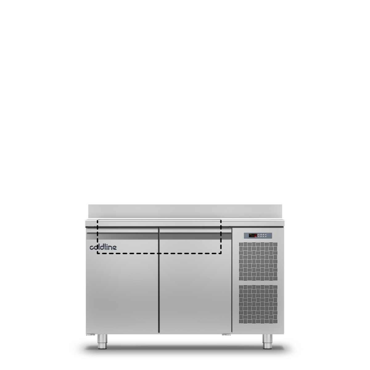 Coldline Saladette 2-Türer steckerfertig