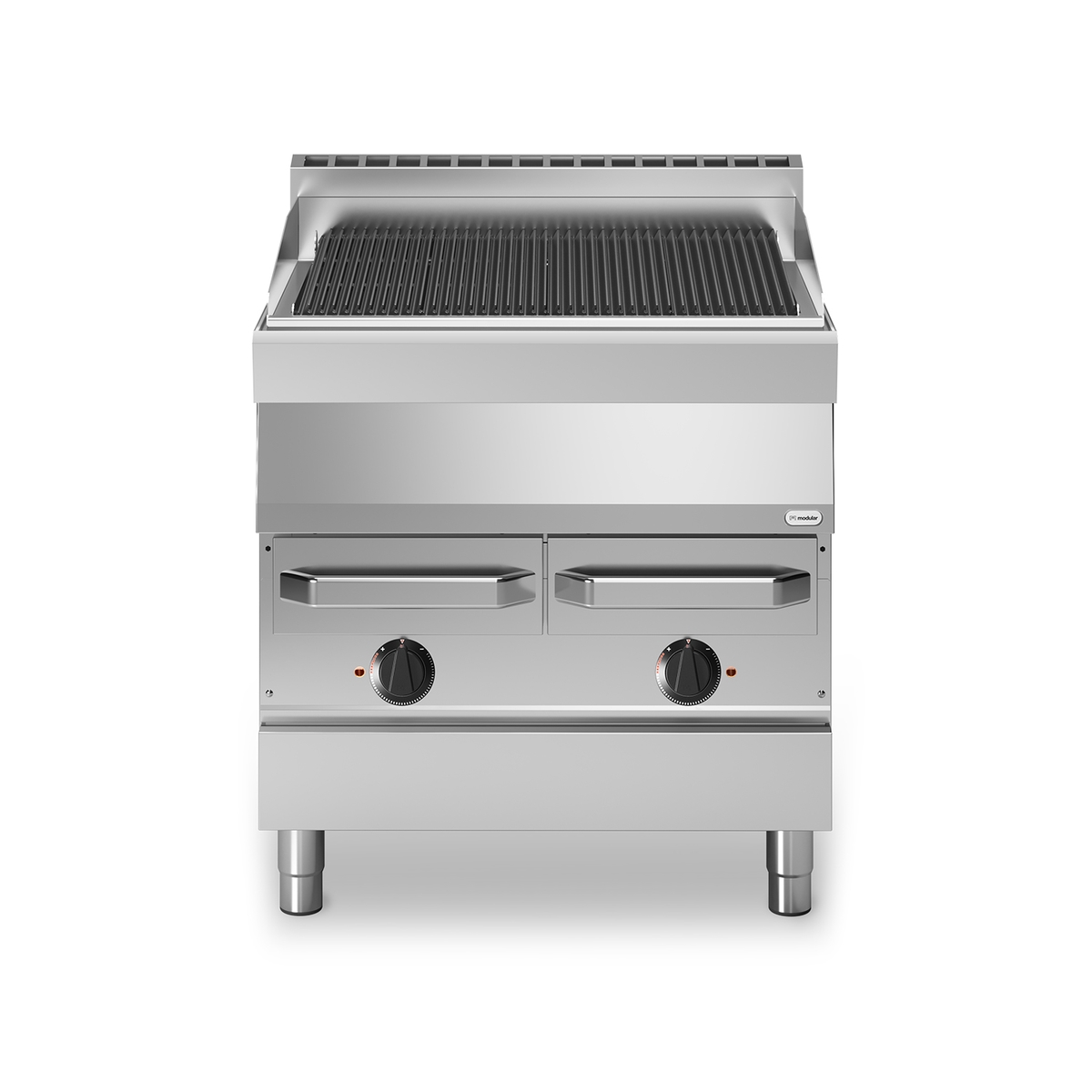 FUN 70/80 elektrischer Aquagrill 2 Zonen Gusseisen 12 kW