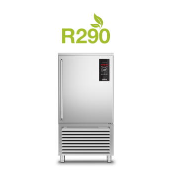 Coldline | Vision F | Multifunktions-Schockfroster | 10 Bleche GN 1/1 / EN 60x40 | -40°+65°C | R290 | steckerfertig